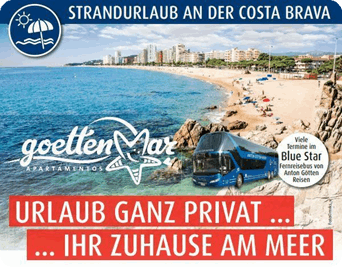 Frühling, Sommer, Herbst oder Winter, Ihr Zuhause am Meer  Urlaub an der Costa Brava